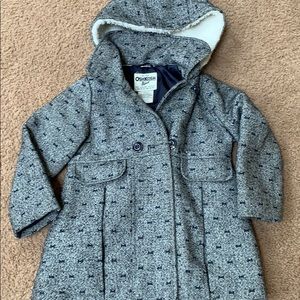 Size 5 girls coat Oshkosh